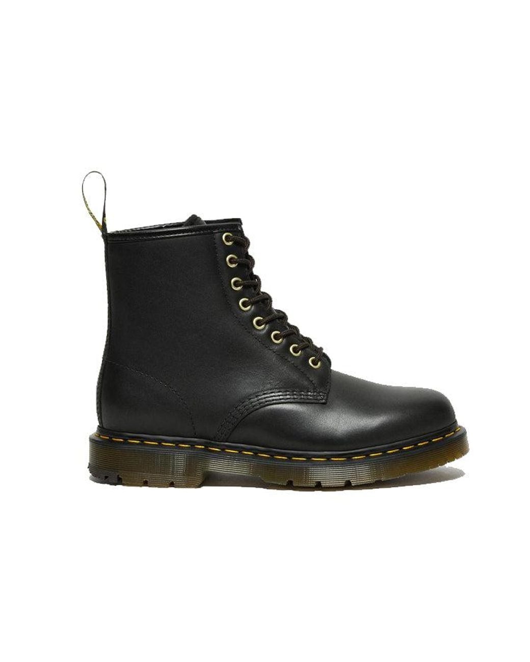 Dr. Martens Black 1460Dm's Wintergrip Leather Ankle Boots 'Blizzard Wp'