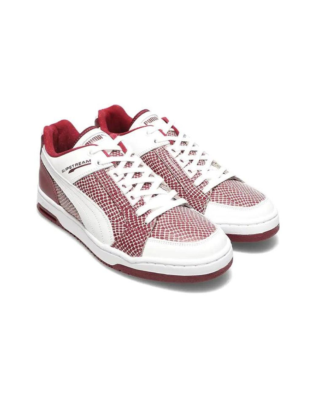 PUMA White Slipstream Low Vtg Mij Snake Cordovan for men