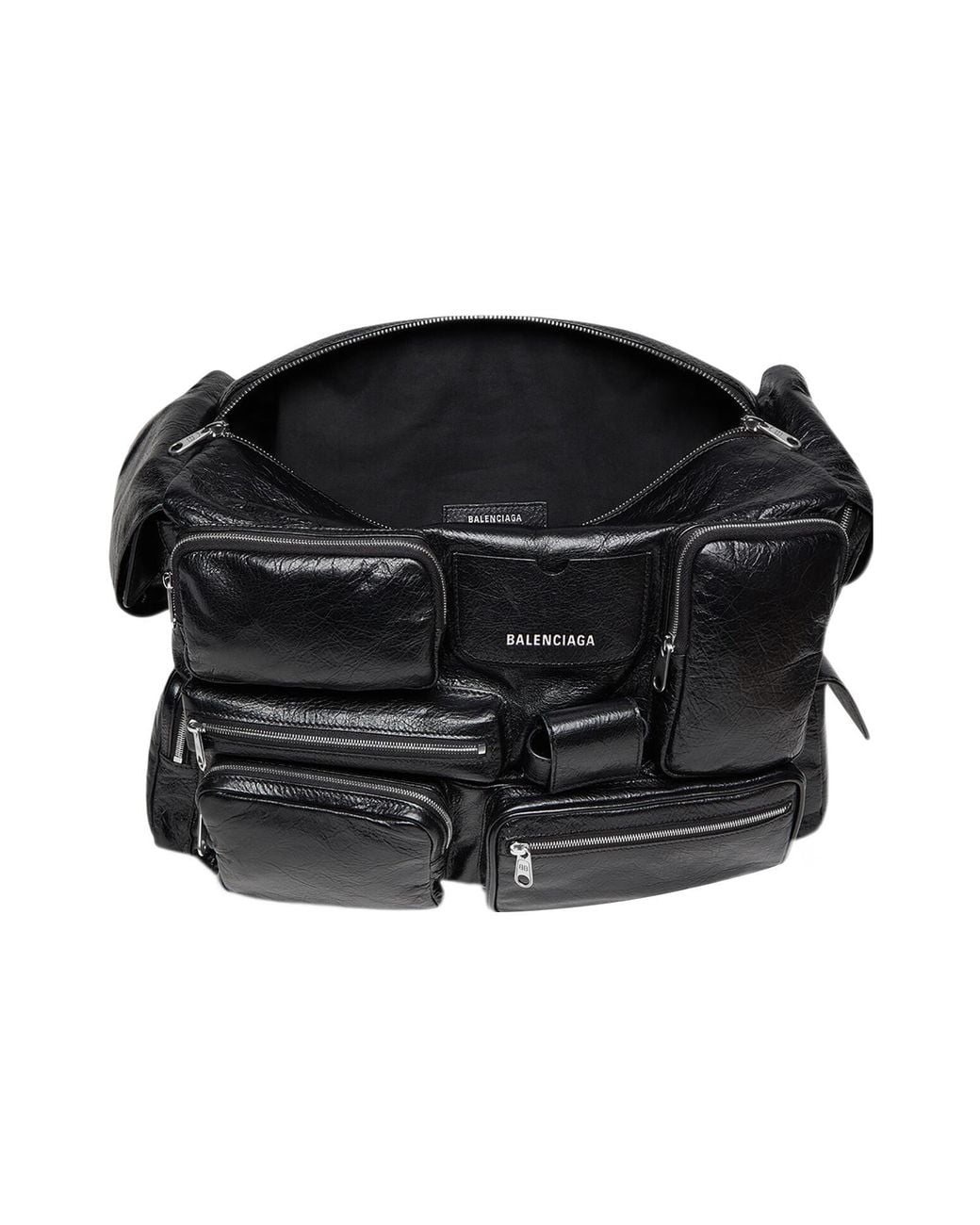 Balenciaga Black Superbusy Large Shoulder Bag for men