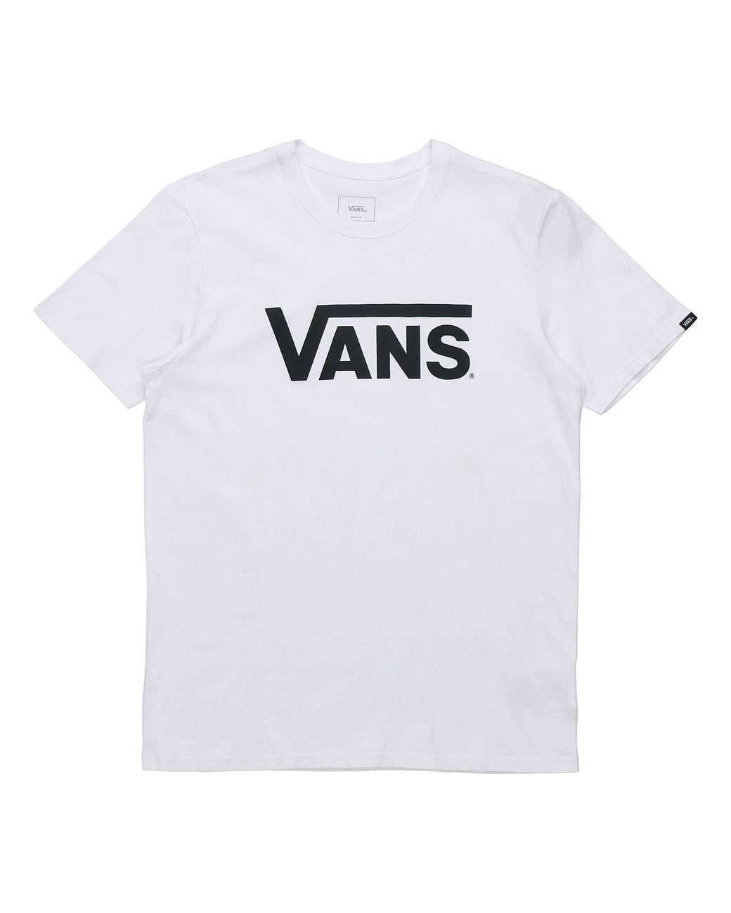 Vans White Classical Sports Short Sleeves Tee for men