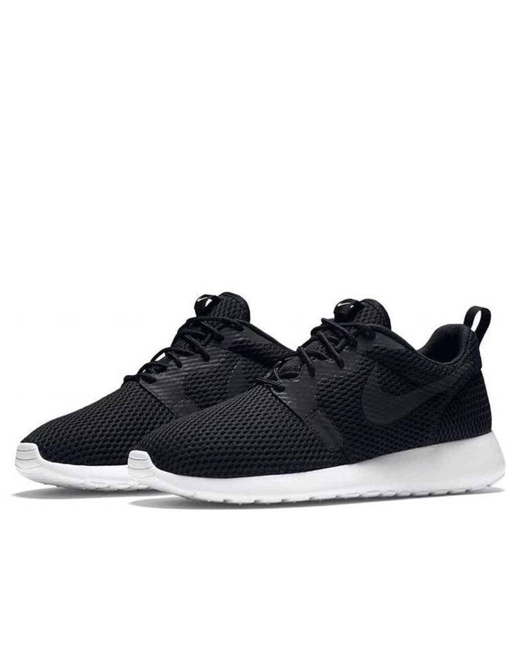 Nike Black Roshe One Hyperfuse Breathe for men
