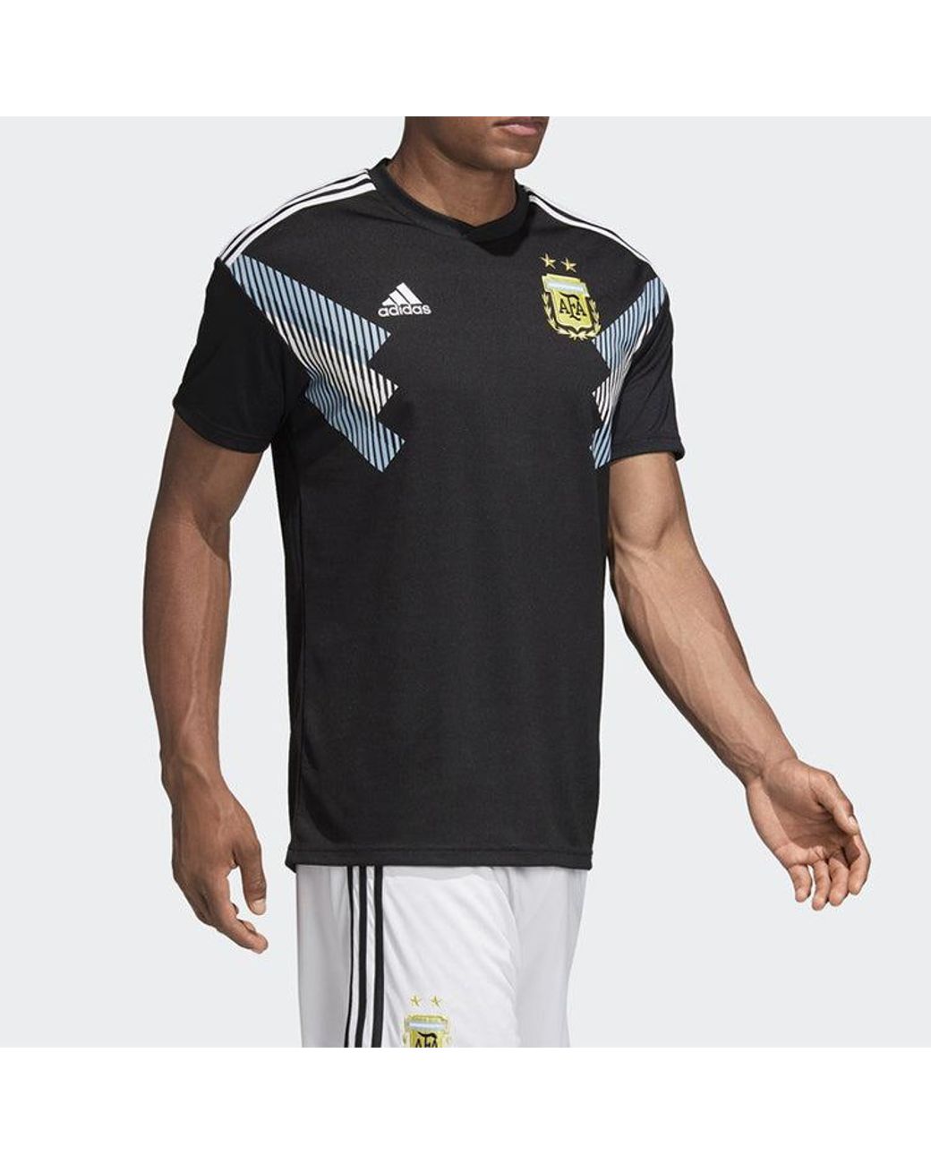 Adidas Black Argentina 19/20 Away Jersey for men