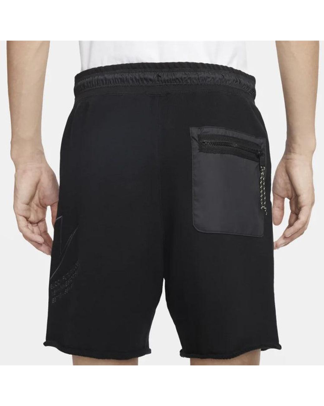 Nike Black Sportswear Nsw French Terry Shorts for men