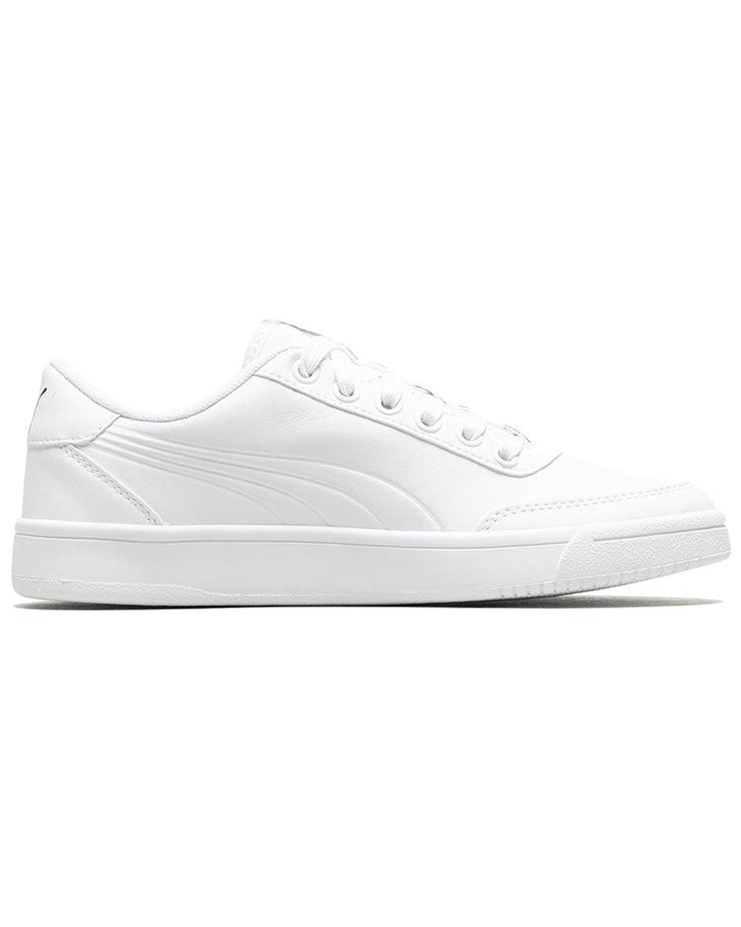 PUMA White Court Breaker Bold Casual Board Shoes for men