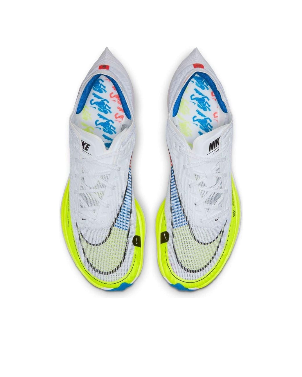 Nike Blue Zoomx Vaporfly Next% 2 Volt Racer' for men