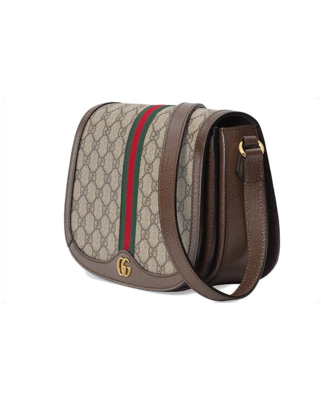 Gucci Natural (Wmns) Ophidia Gg Canvas Shoulder Bag