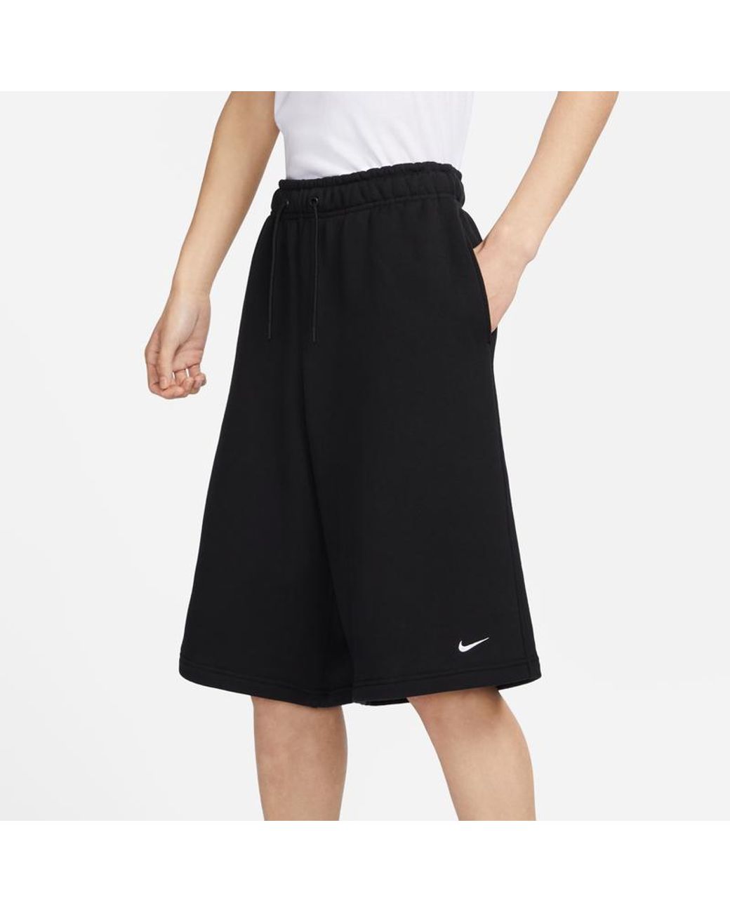 Nike Black Circa French Terry Shorts for men
