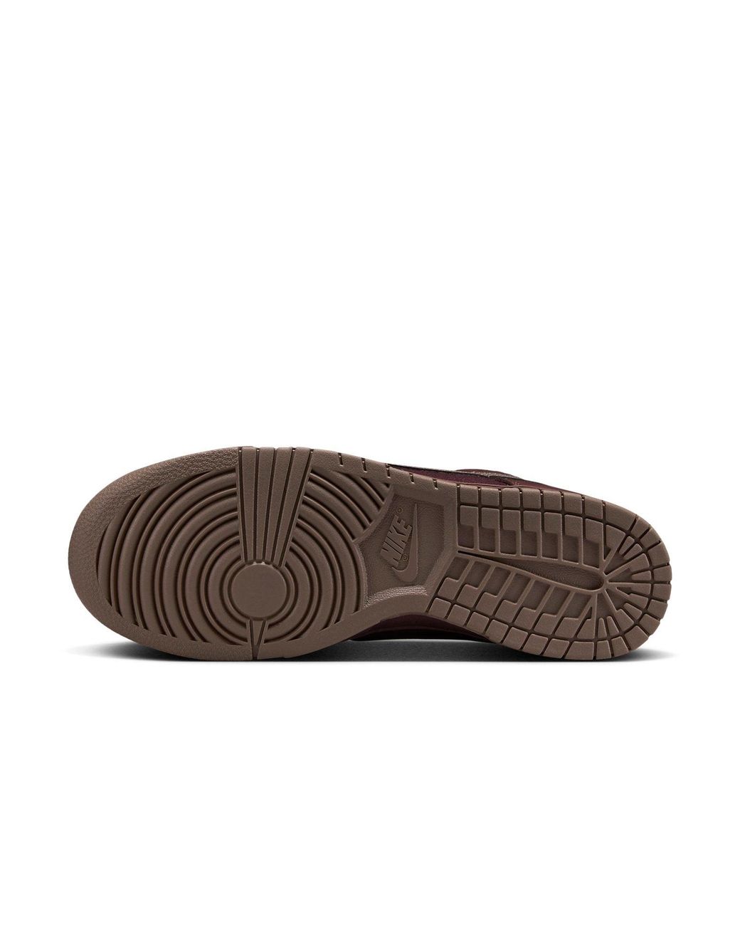 Nike Brown Dunk Low Premium 'Burgundy Crush' for men