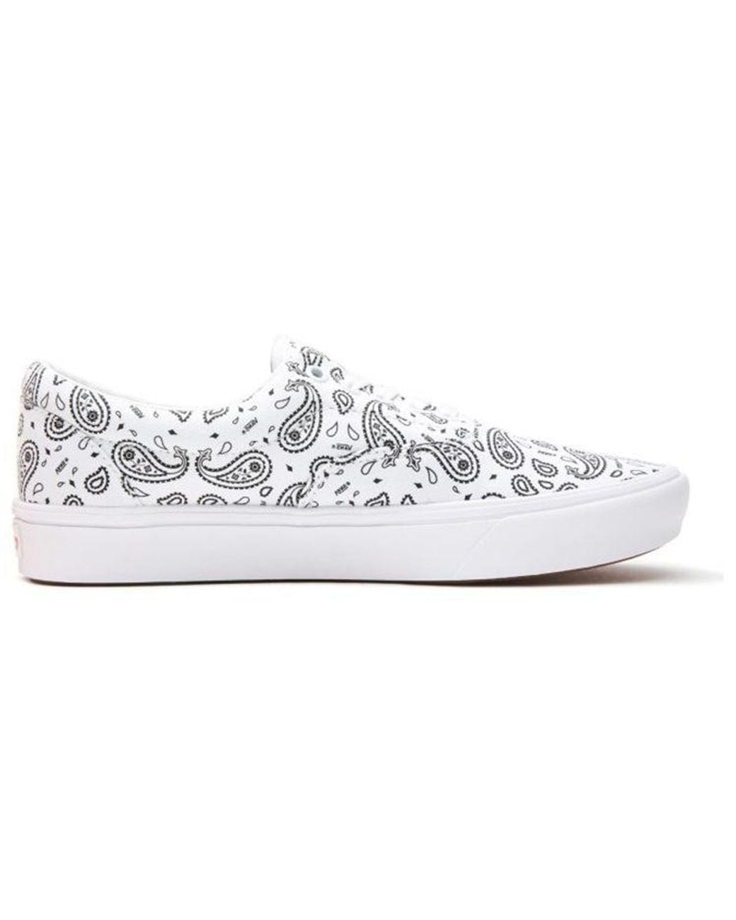 Vans White Comfycush Era 'Paisley for men