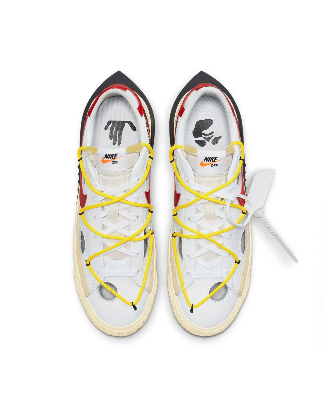 Nike White X Off- Blazer Low University' for men