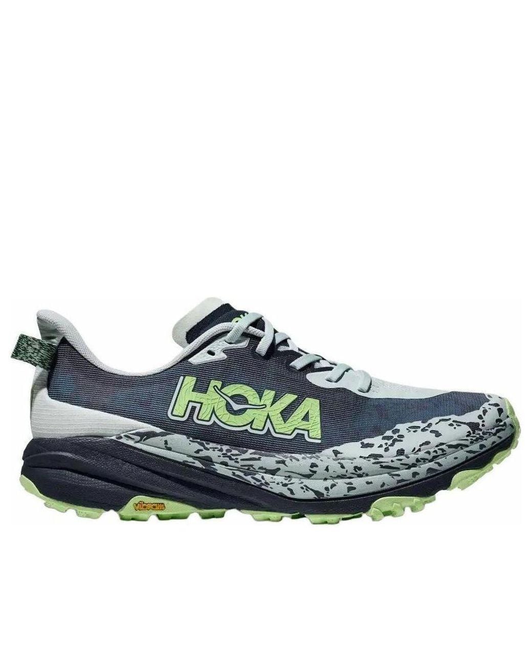 Hoka One One Blue Speedgoat 6 Wide 'Droplet Nautical Dusk' for men