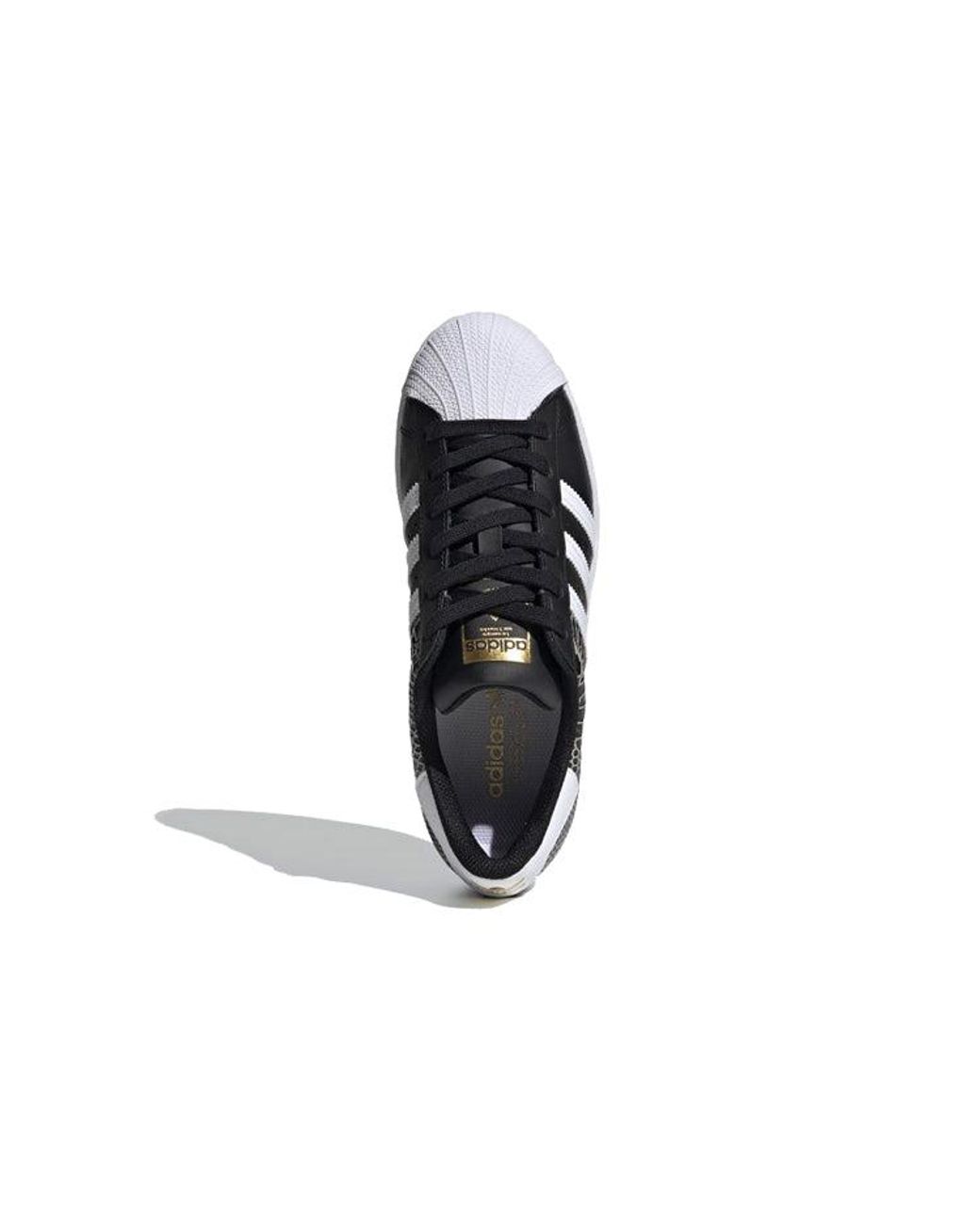 Adidas Black (Wmns) Superstar Snakeskin'