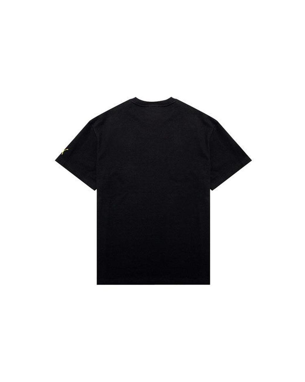 PUMA Black Boxy Pocket Logo Tee for men