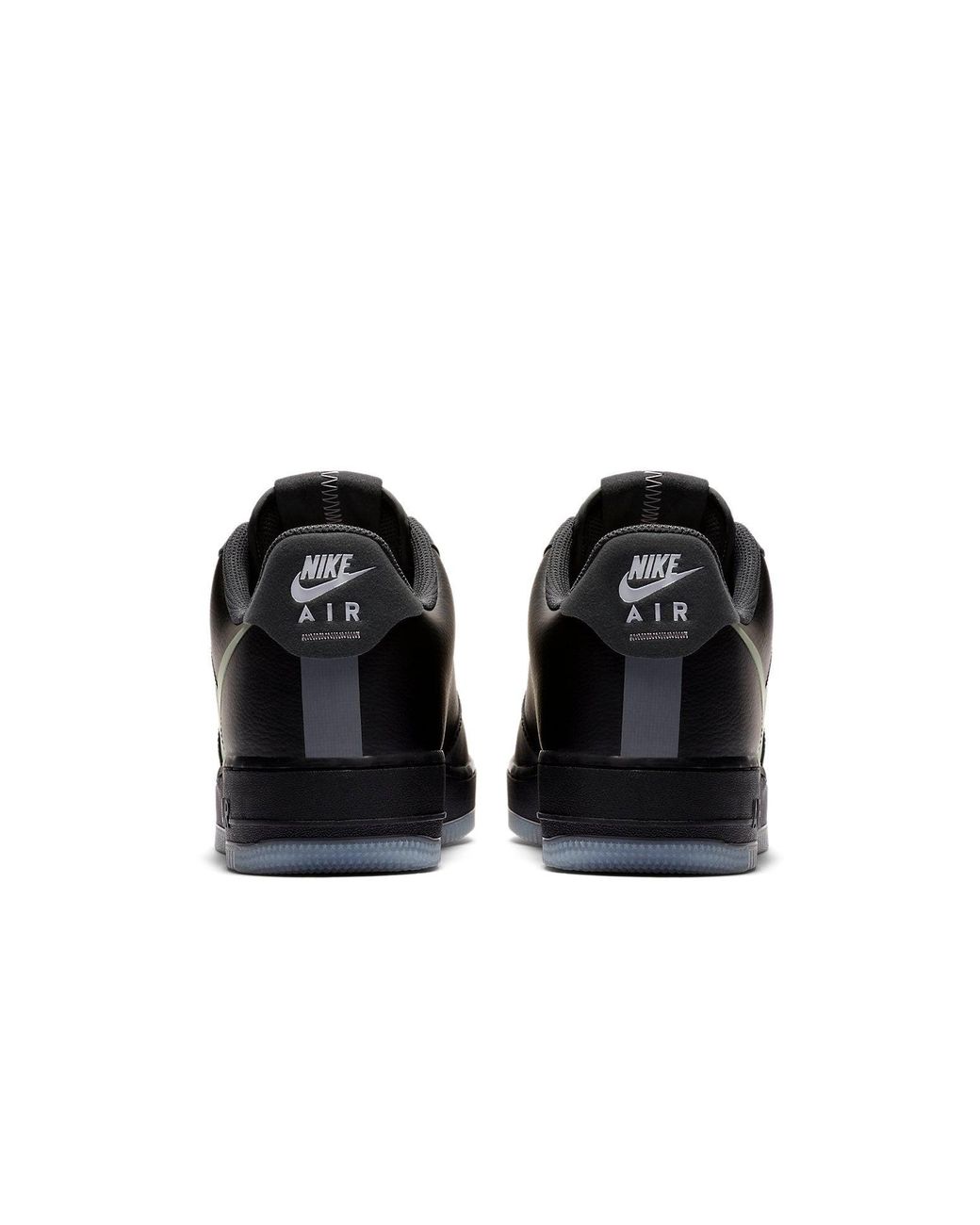 Nike Black Air Force 1 Low Swoosh' for men