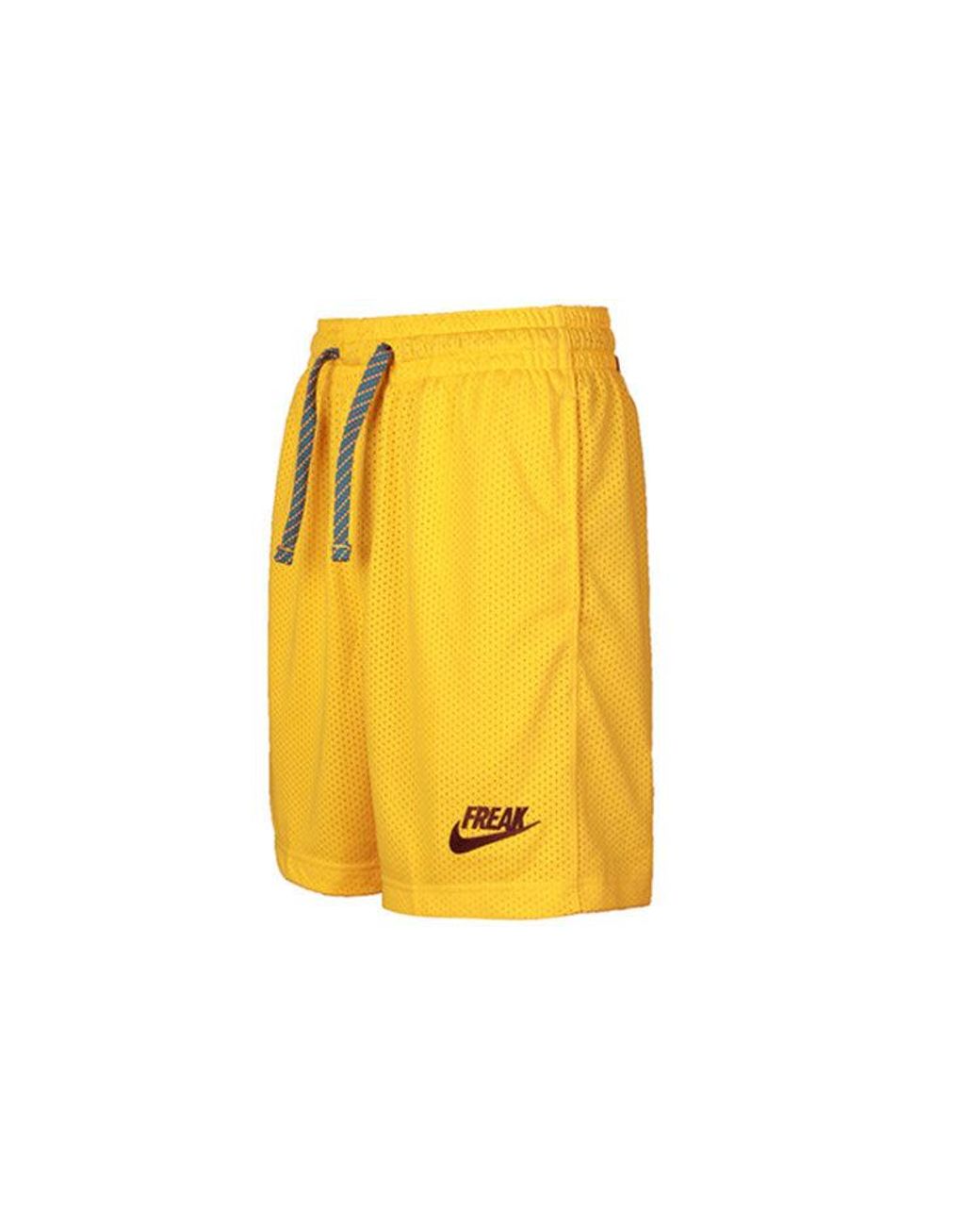 Nike Yellow Giannis Nk Shorts for men