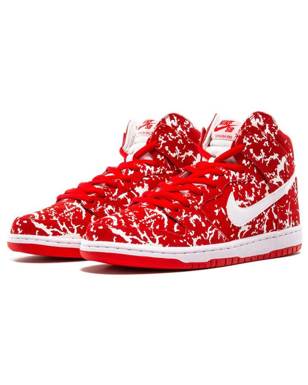 Nike Red Sb Dunk High Prm 'Raw Meat' for men