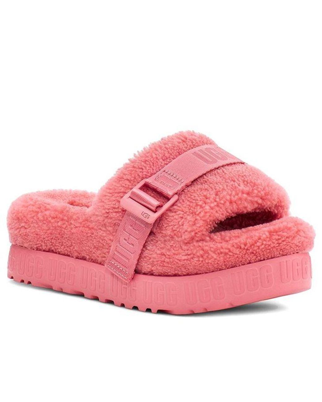Ugg Pink (Wmns) Fluffita Slide Blossom'