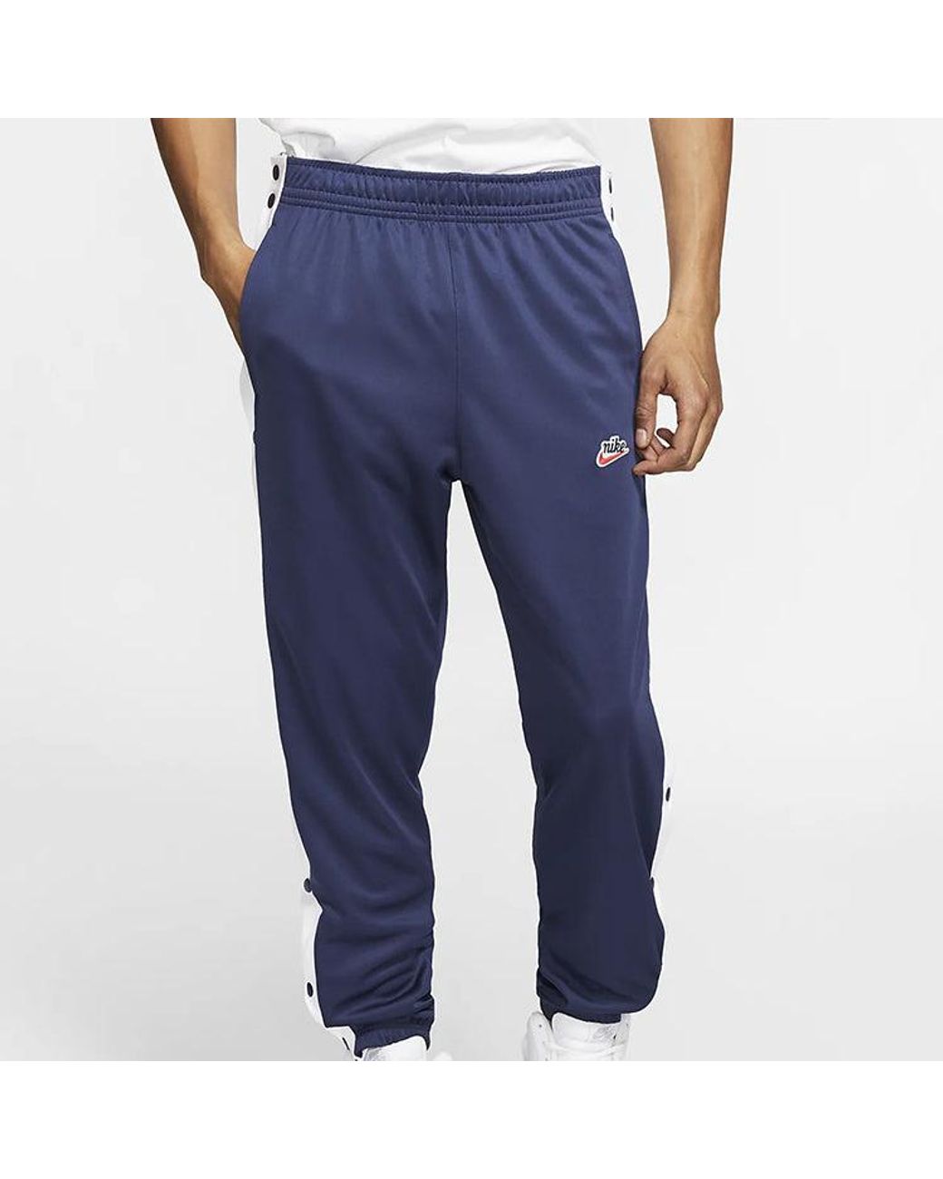 Nike Blue As Sportswear He Pant Tearaway Pk Midnight for men