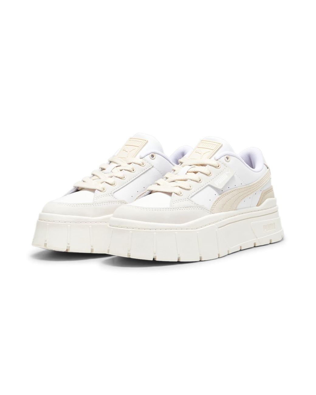 PUMA White (Wmns) Mayze Stack Luxe Alpine Snow'