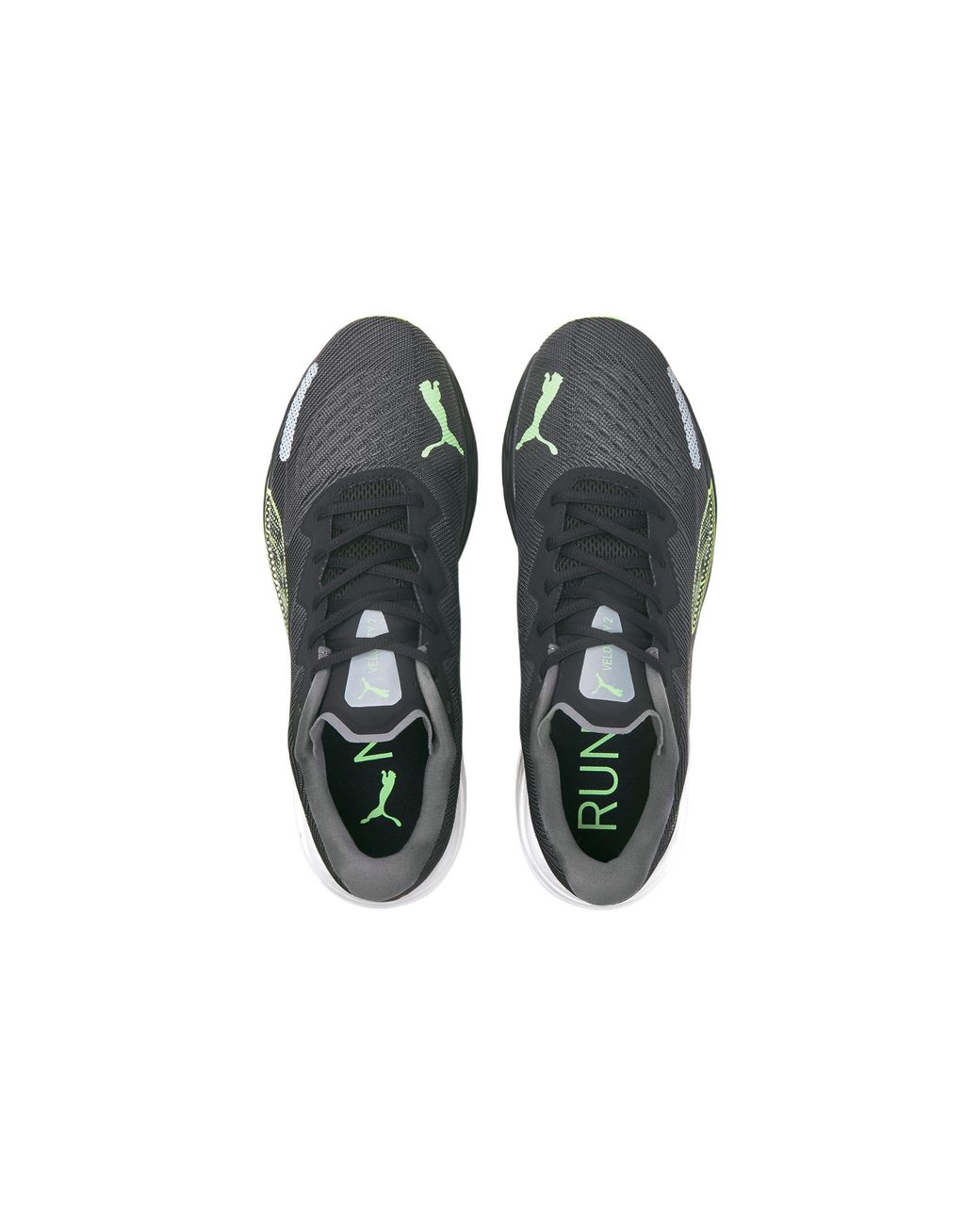 PUMA Brown Velocity Nitro 2 Fizzy Lime' for men