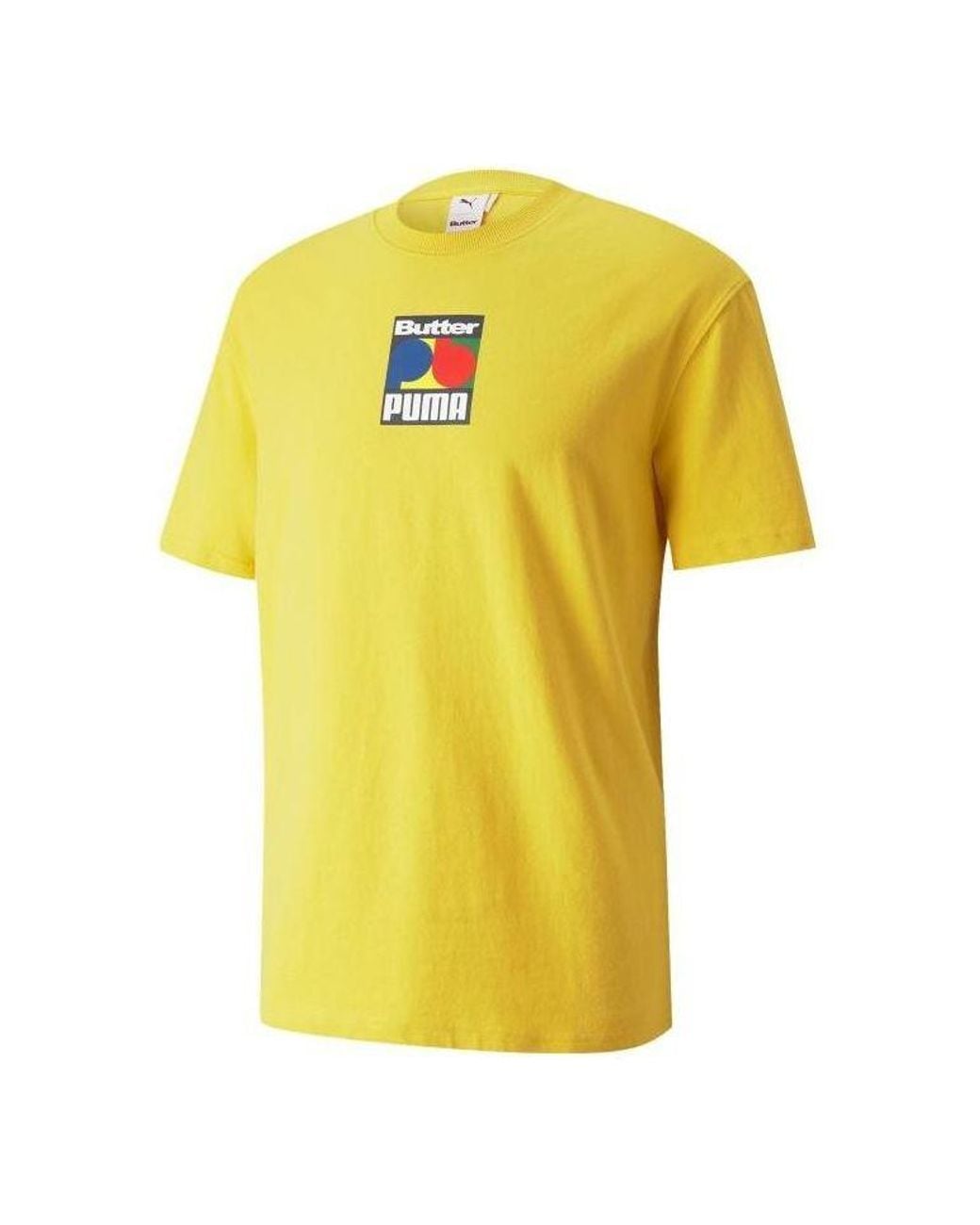 PUMA Yellow X Butter Goods Graphic T-Shirt for men