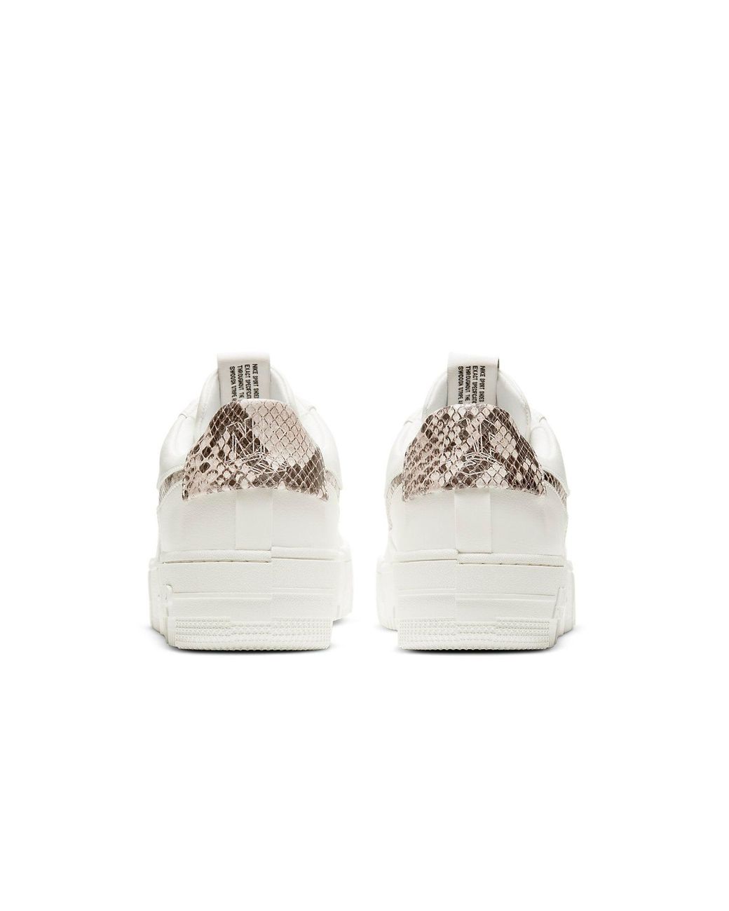 Nike White Air Force 1 Pixel Se