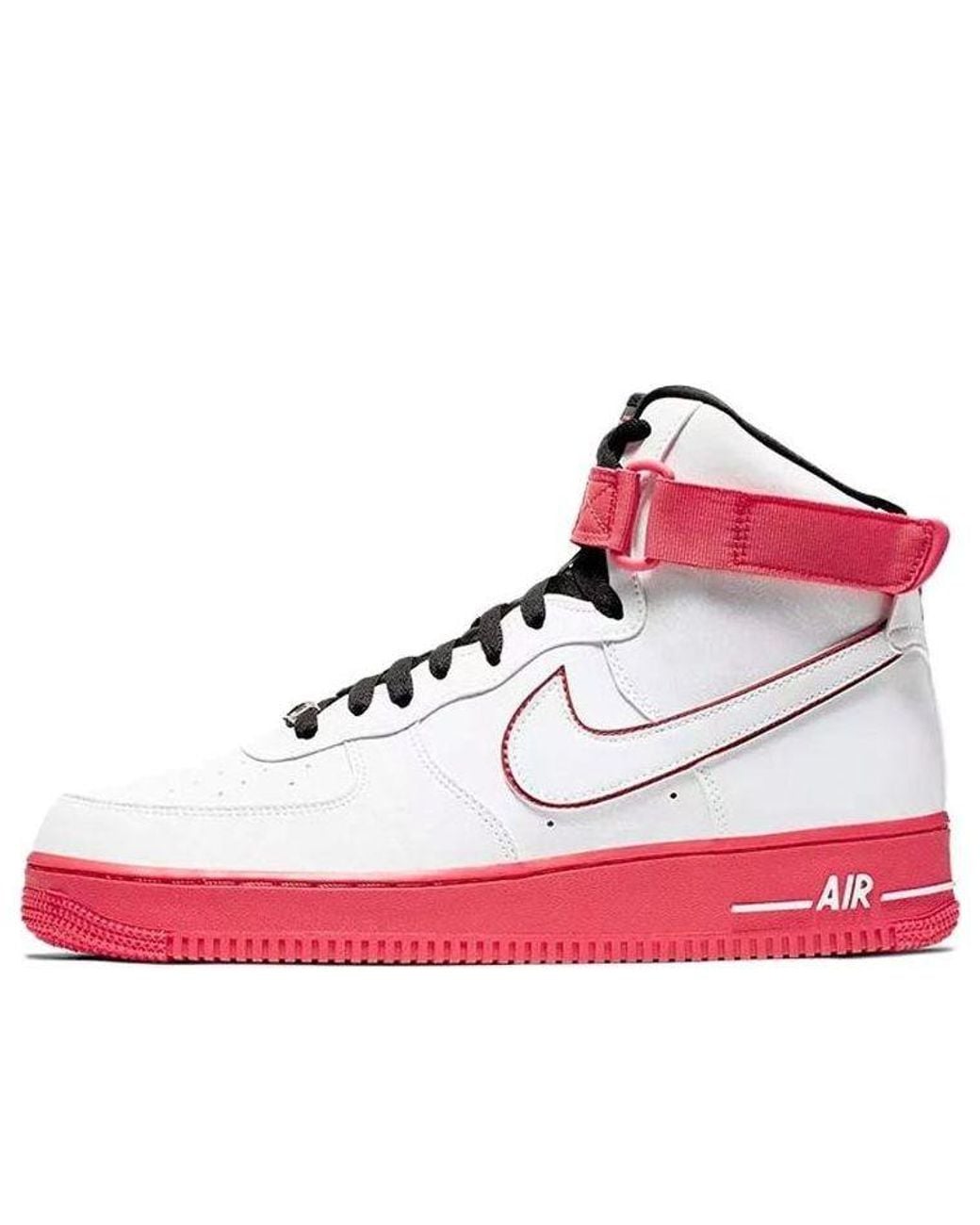 Nike Red Air Force 1 High '07 Lv8 'China Hoop Dreams' for men