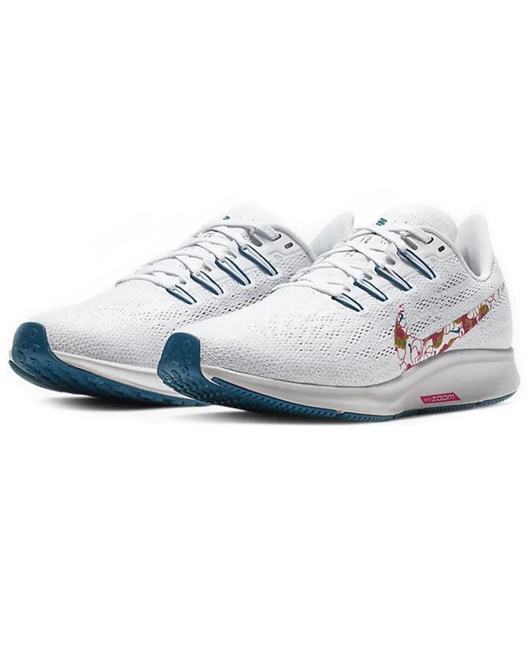 Nike White (Wmns) Air Zoom Pegasus 36 Flr 'Hyper'