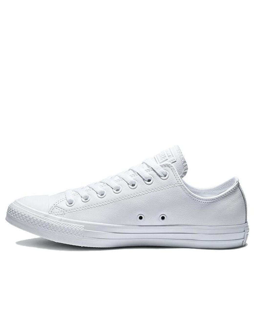 Converse White Chuck Taylor All Star Ox Leather for men