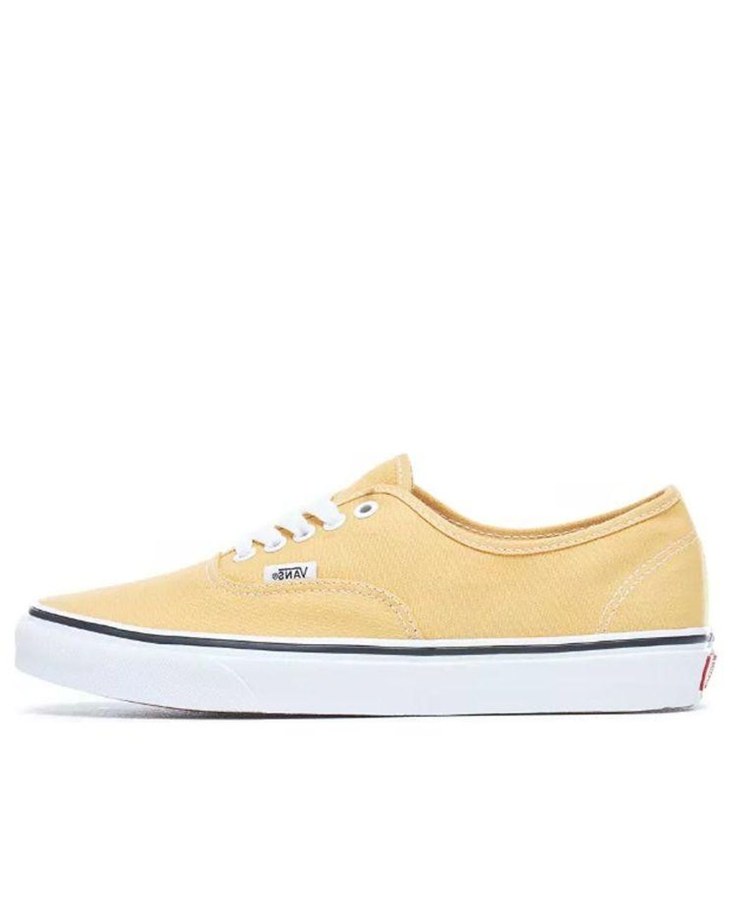 Vans slip on hot sale ochre and white