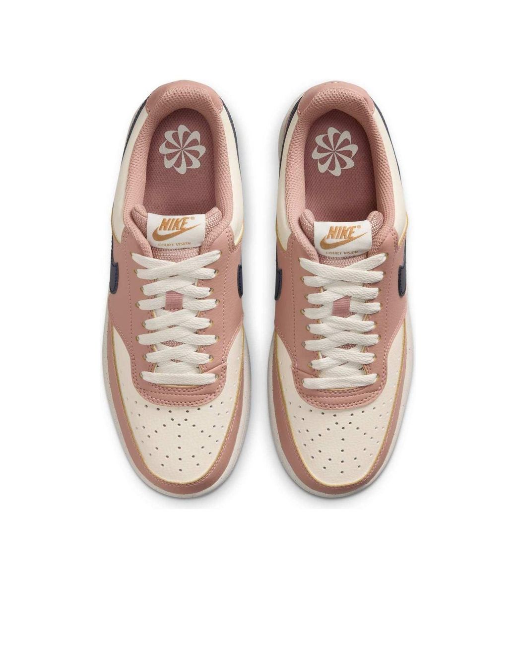 Nike Pink (Wmns) Court Vision Low Next Nature 'Particle Midnight'