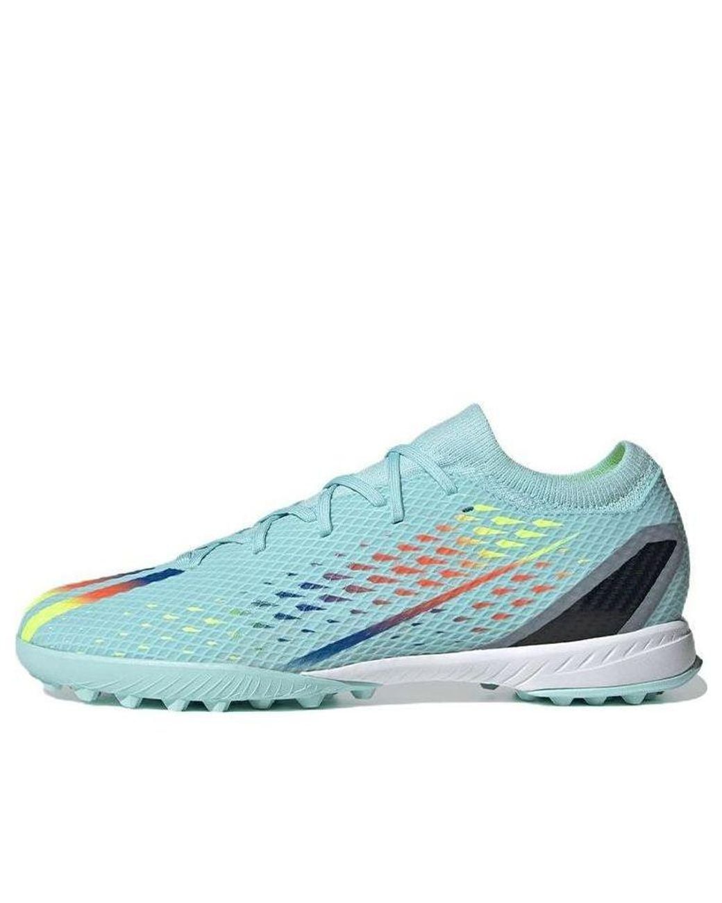 Adidas Blue X Speedportal.3 Tf 'Al Rihla Pack Clear Aqua' for men