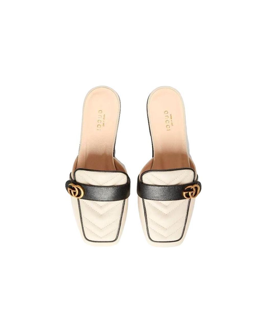 Gucci Black (Wmns) Double G Slide Sandal