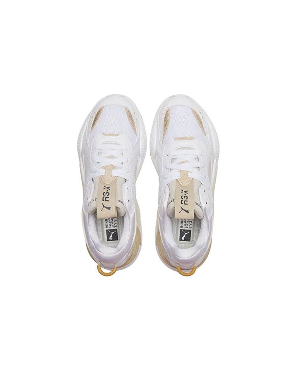 PUMA White (Wmns) Rs-X 'Mono Metal