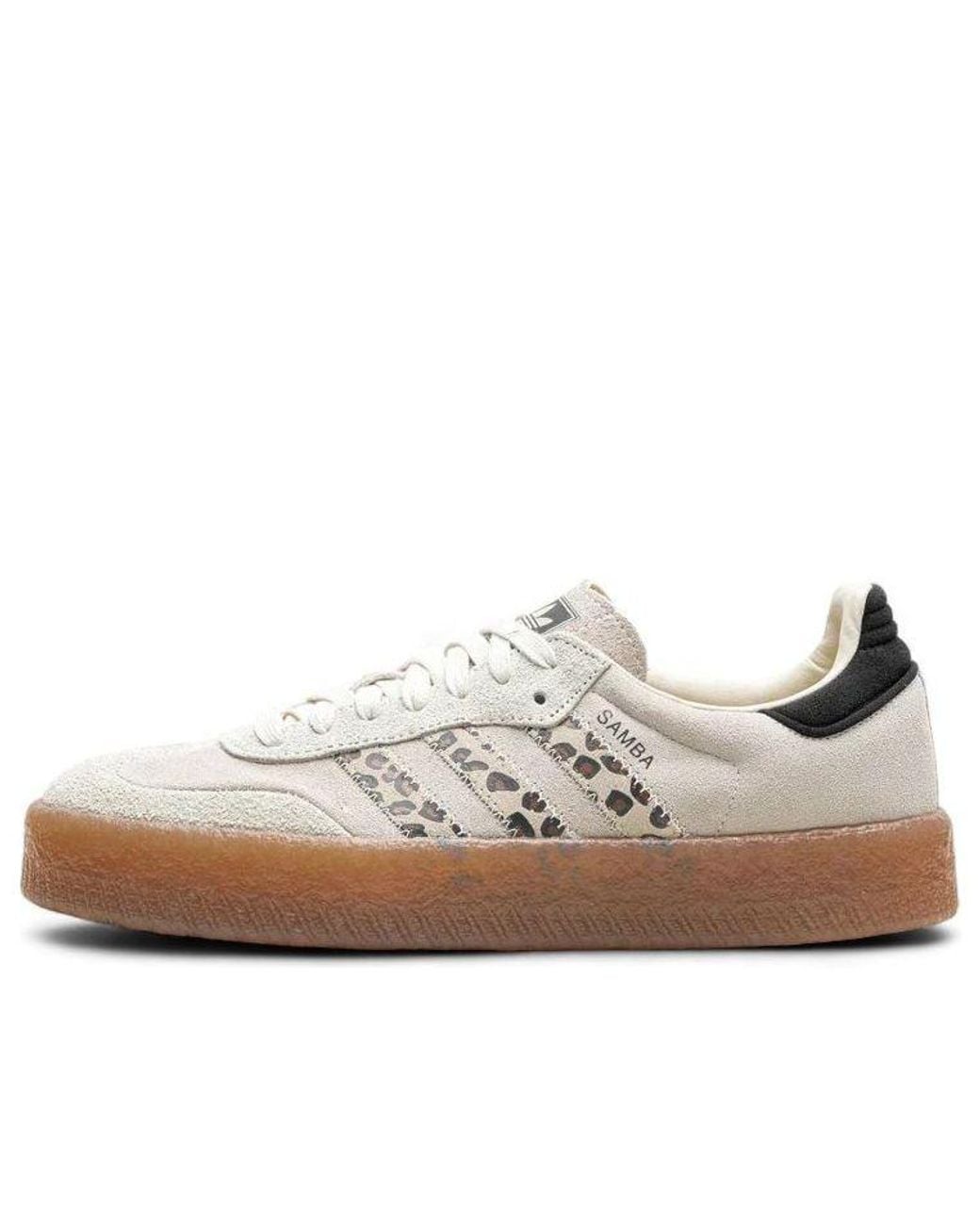 Adidas White (Wmns) Sambae 'Leopard Off'