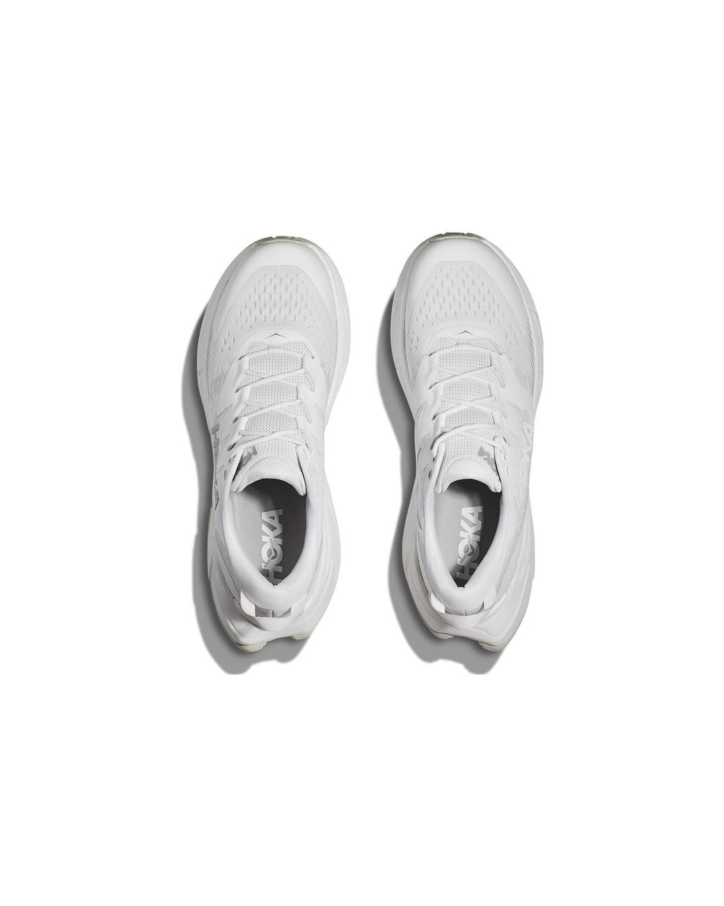 Hoka One One White Skyline Float X 'Triple' for men