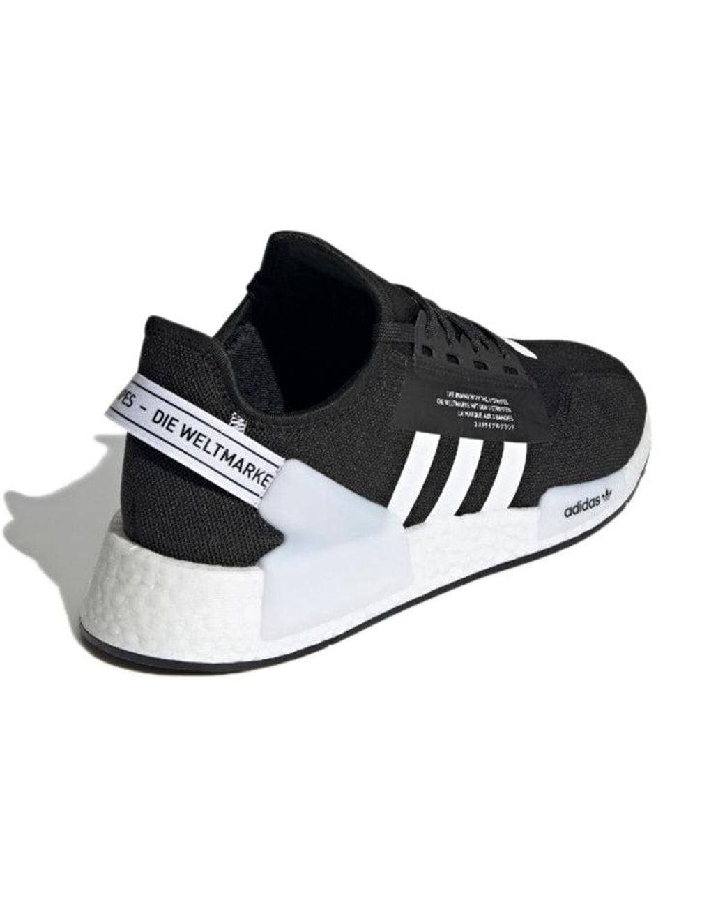 Adidas Black Nmd_R1 V2 Shoes 'Core' for men
