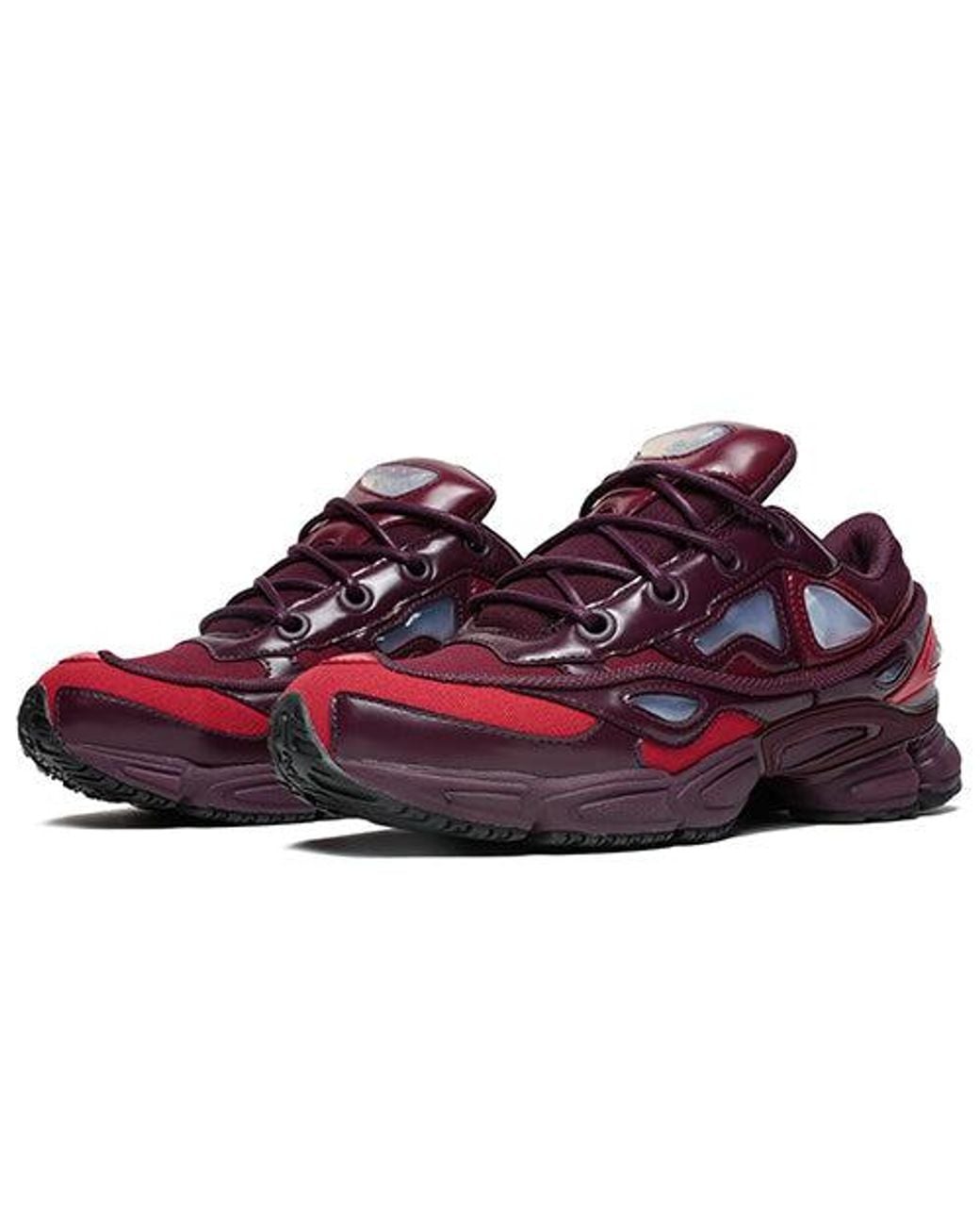 Adidas Red Raf Simons X Ozweego 3 'Burgundy' for men