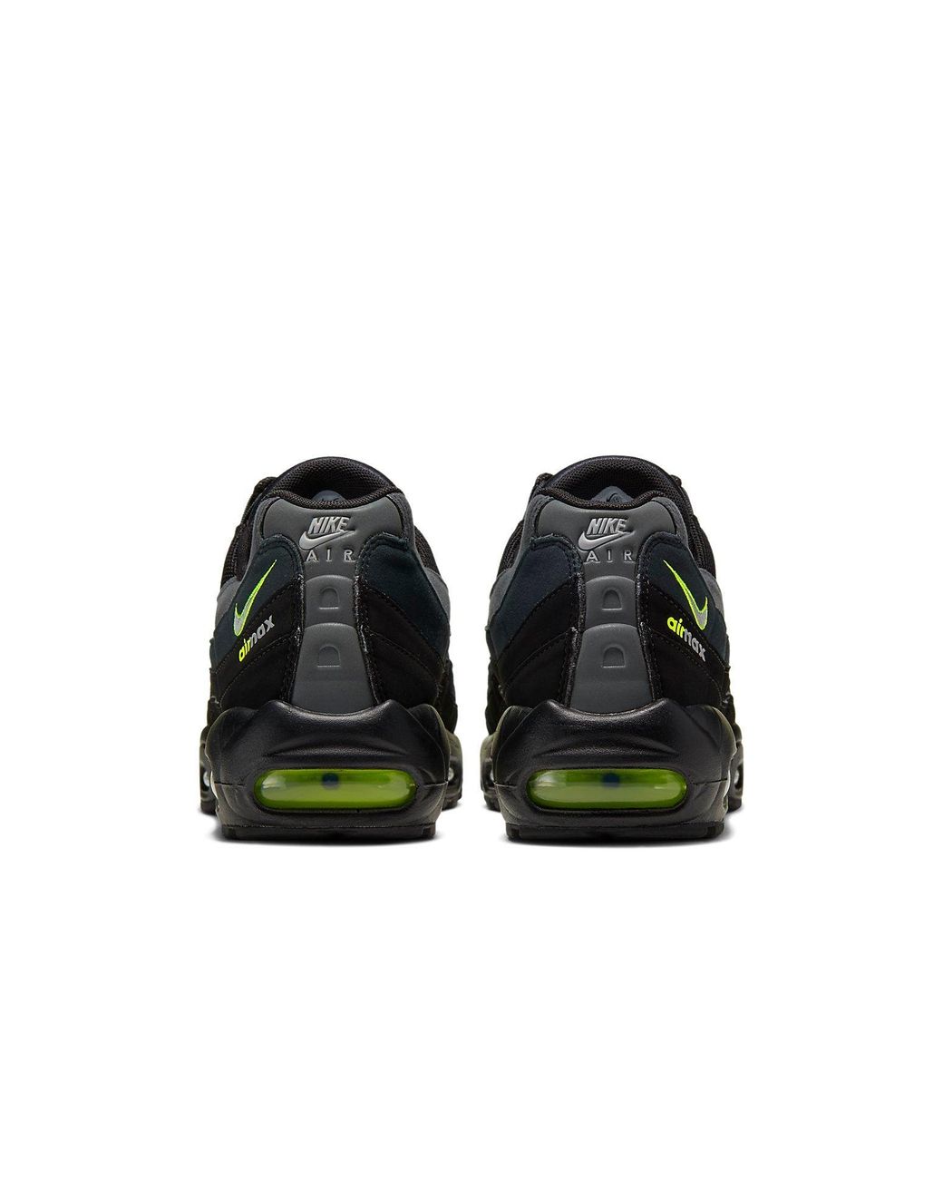 Nike Black Air Max 95 'Retro Logo Volt' for men