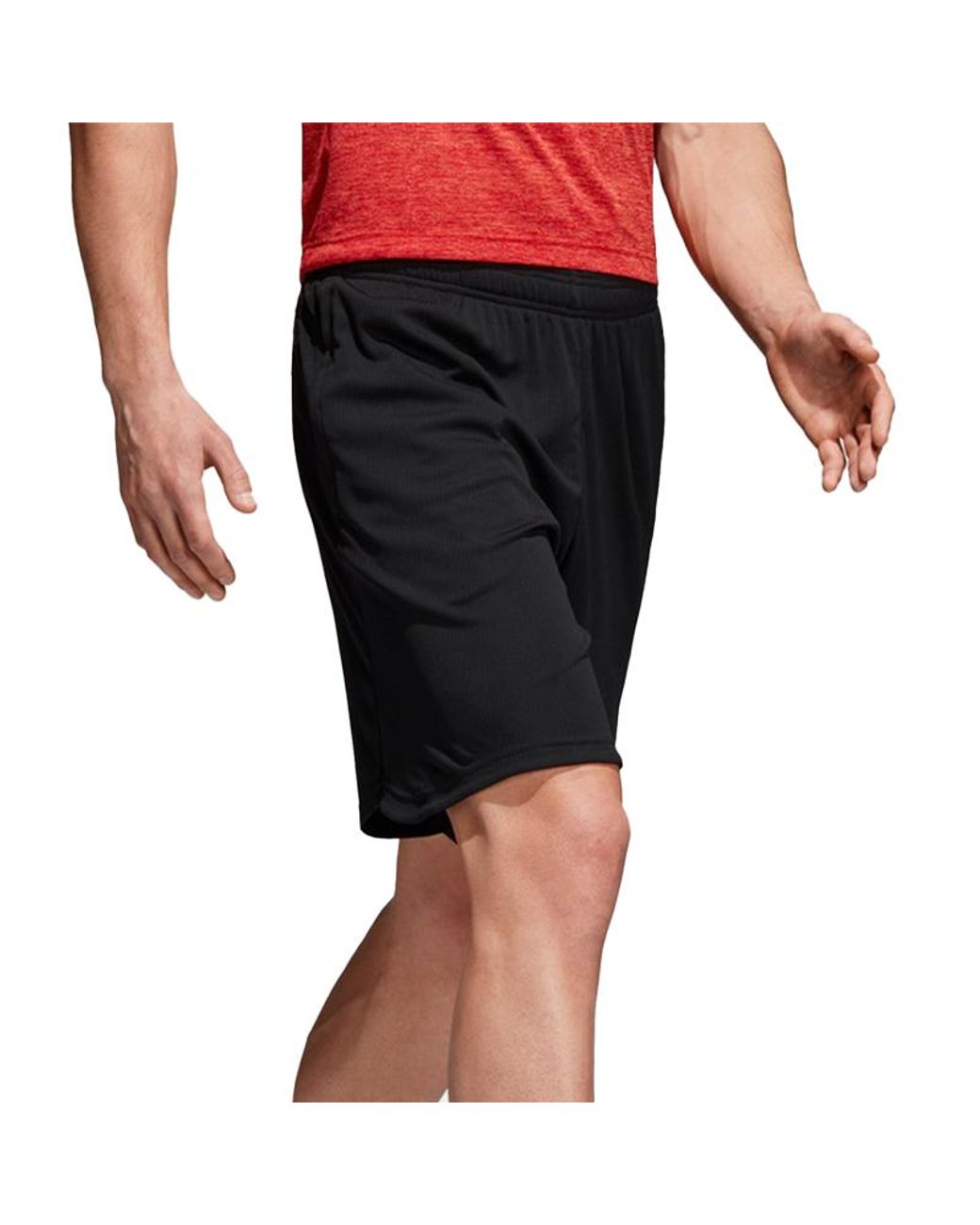 Adidas Black 4Krft Sho Chill Knit Training Shorts for men
