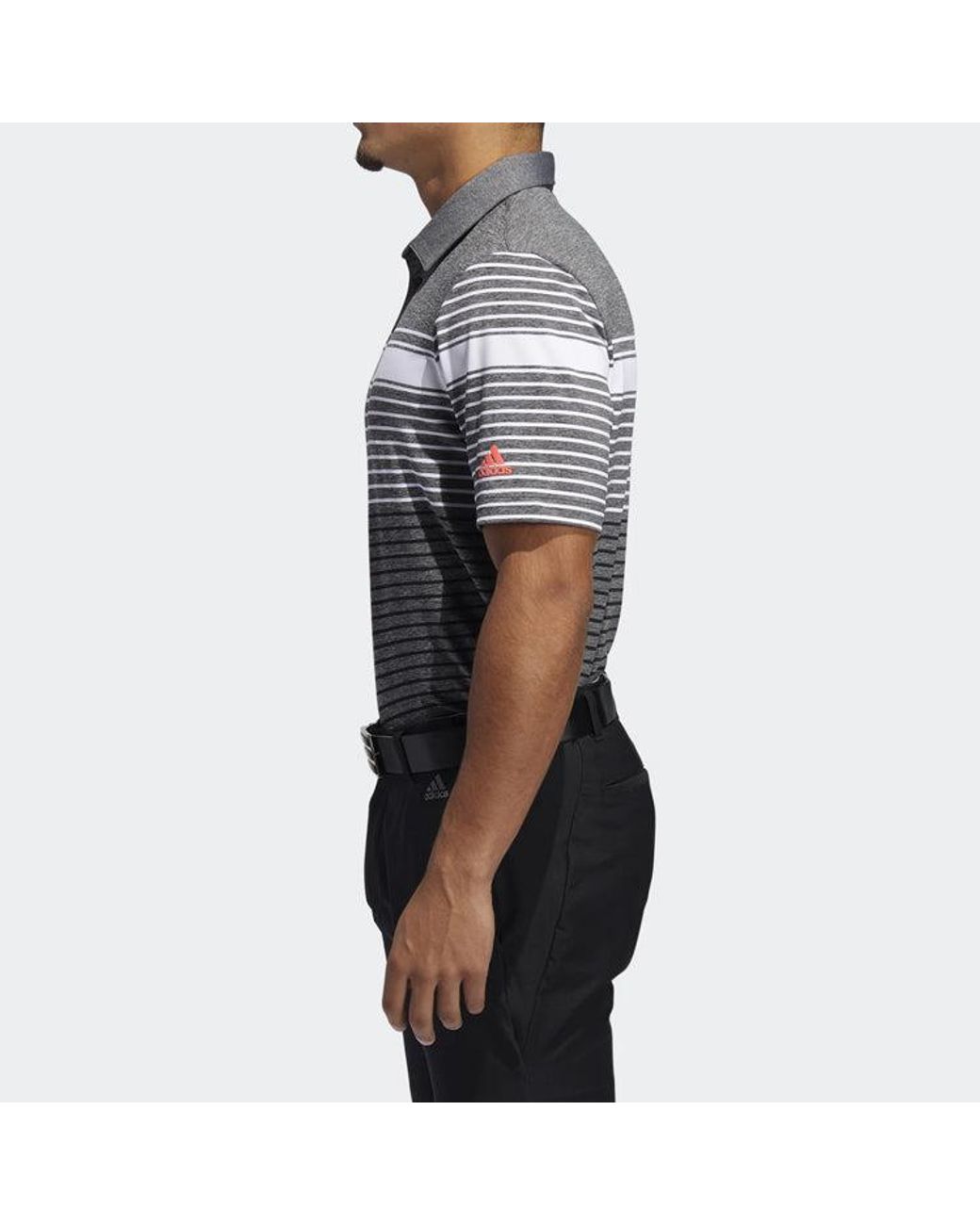 Adidas Blue Golf Sports Short Sleeve Polo Shirt for men