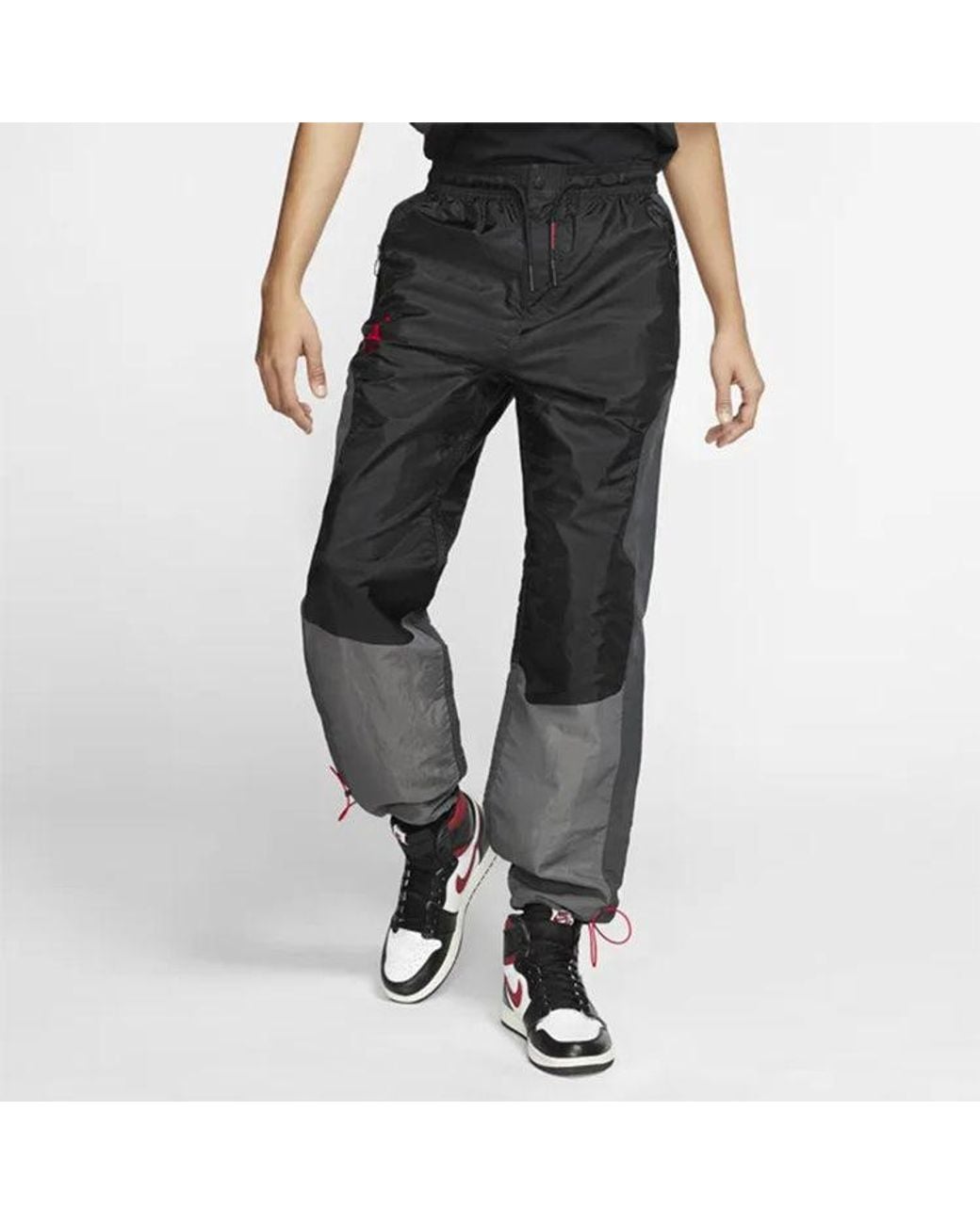Nike Gray X Off- Knitted Nylon Sports Pants Asia Sizing for men