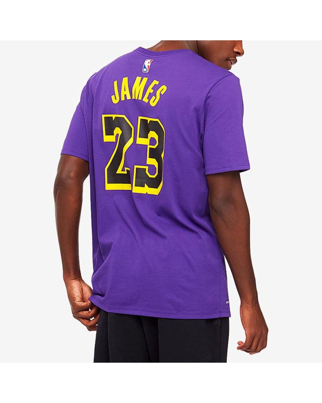 Nike Purple Nba City Limited Jersey 2018-2019 Los Angeles Lakers Lebron James No. 23 Ao0897-551 for men