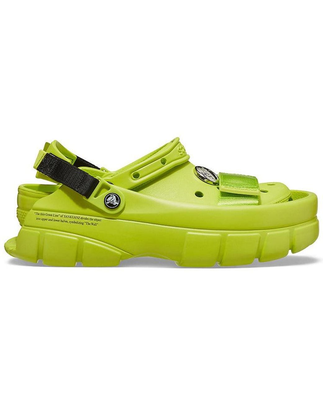 CROCSTM Green Sankuanz X Clog 'Lime Punch' for men