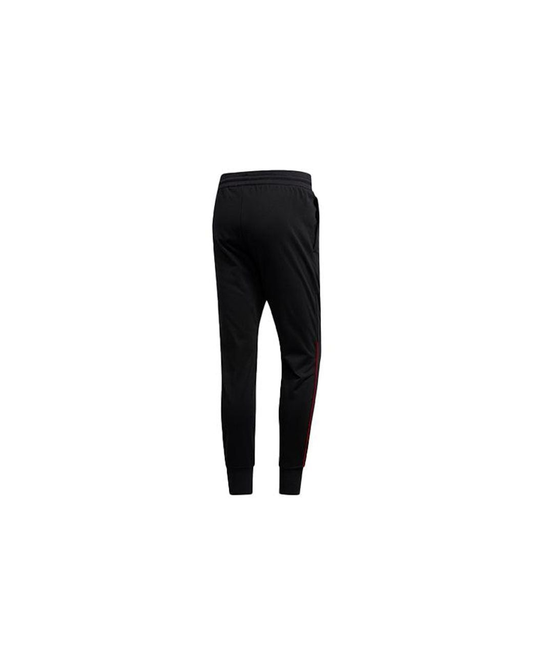 Adidas Black Cny Spt Pant Basketball Sports Training Bundle Feet Long Pants for men