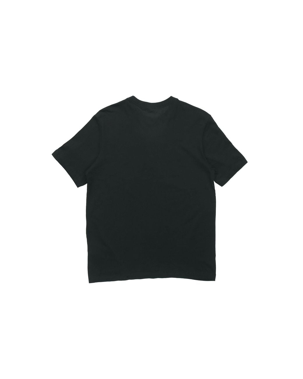 Nike Black Just Do It Contrasting Colors Alphabet Printing Round Neck Short Sleeve for men