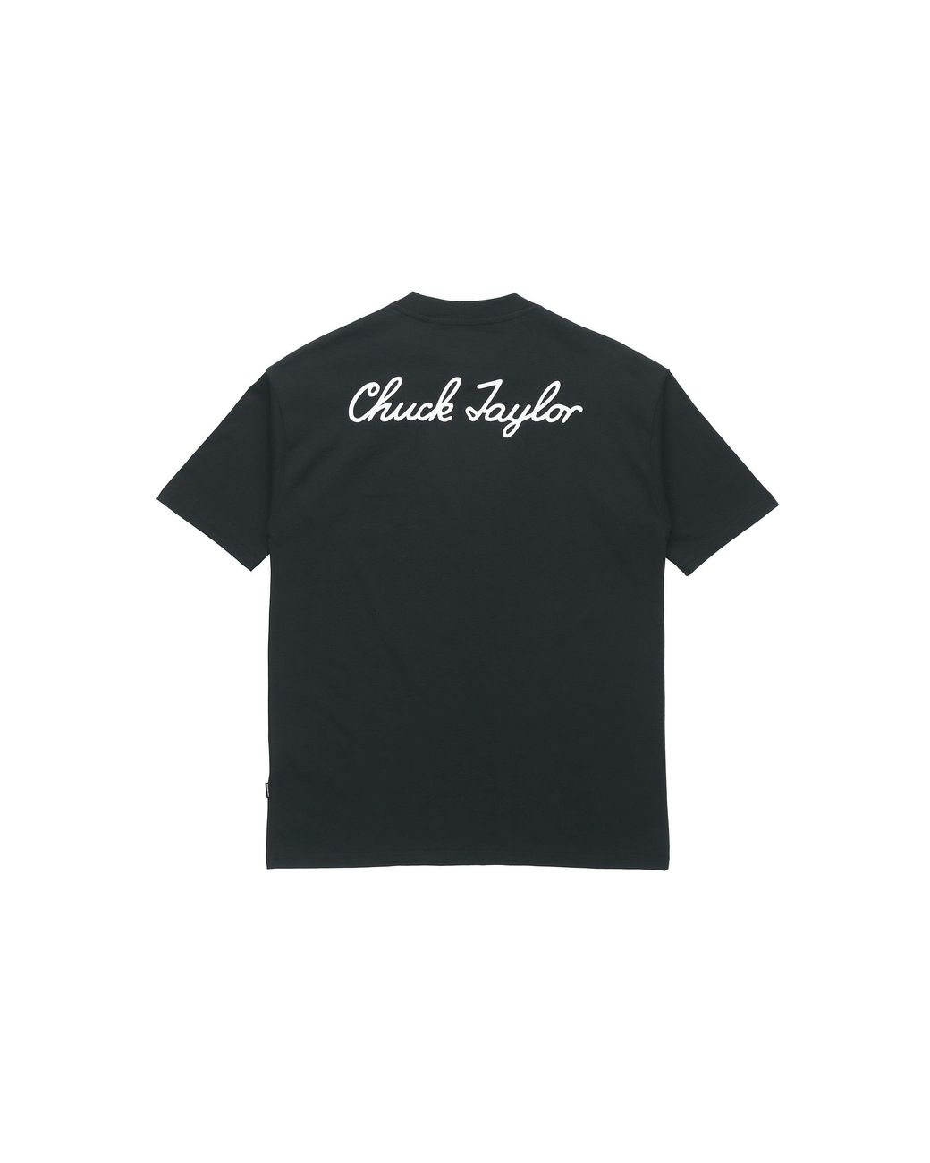 Converse Black Classic Chuck Printing Short Sleeve for men