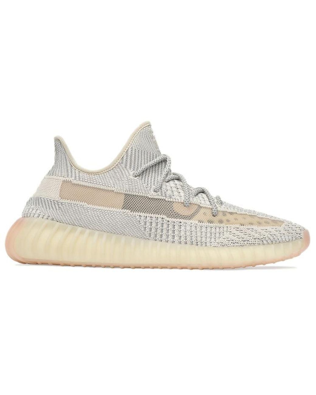 Adidas White Yeezy Boost 350 V2 for men
