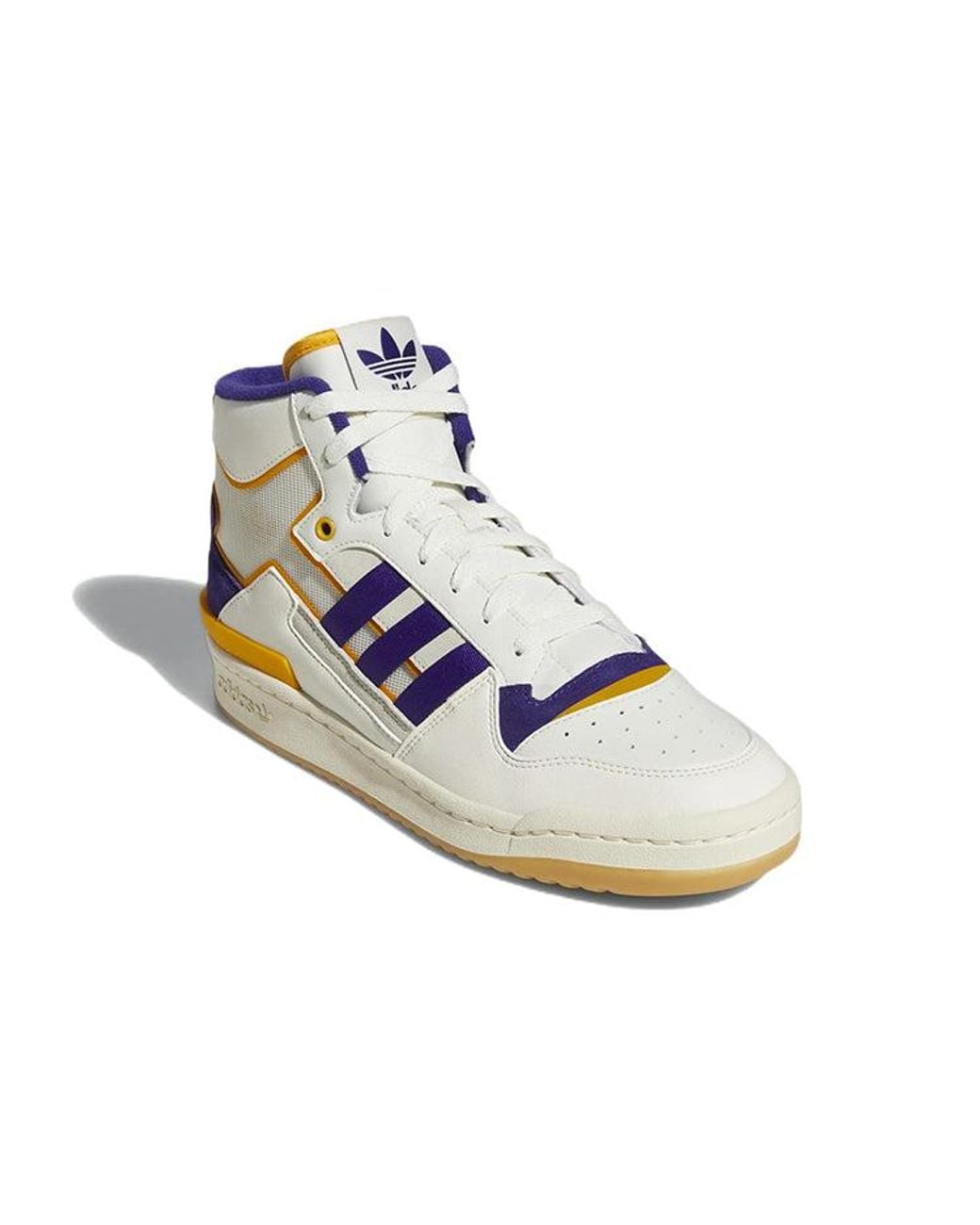 adidas gazelle silver green womens adidas Men's Forum Exhibit Mid Basketball Shoes – League Outfitters main image 0