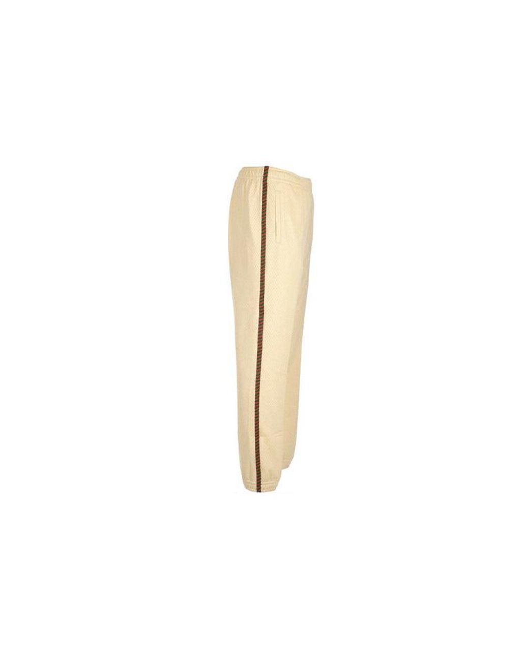 Gucci Natural Strappy Side Striped Sweatpants For for men